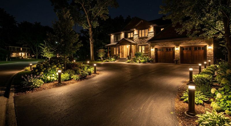 Driveway Lighting Installation in Denver, CO