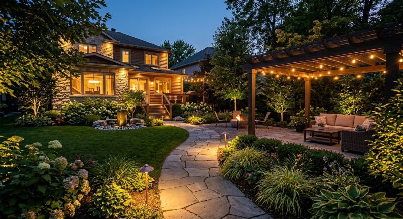 Terrace Lighting Installation in Utah County, UT