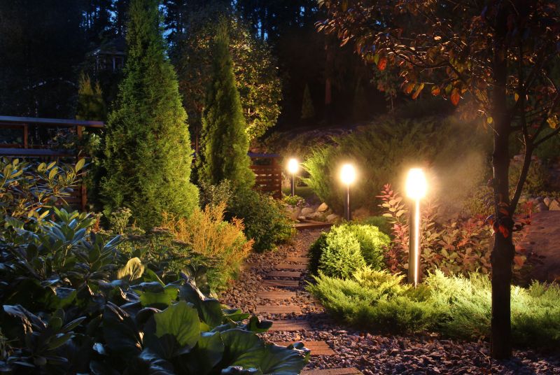 Garden Lighting Installation in Olathe, KS