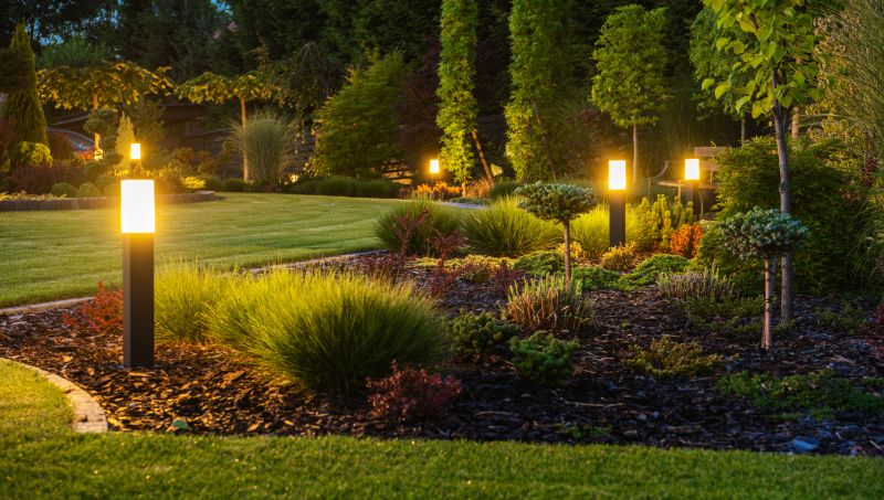 Garden Lighting Installation in Heber City, UT