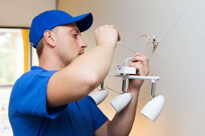 Hanging Light Installation in Alpharetta, GA