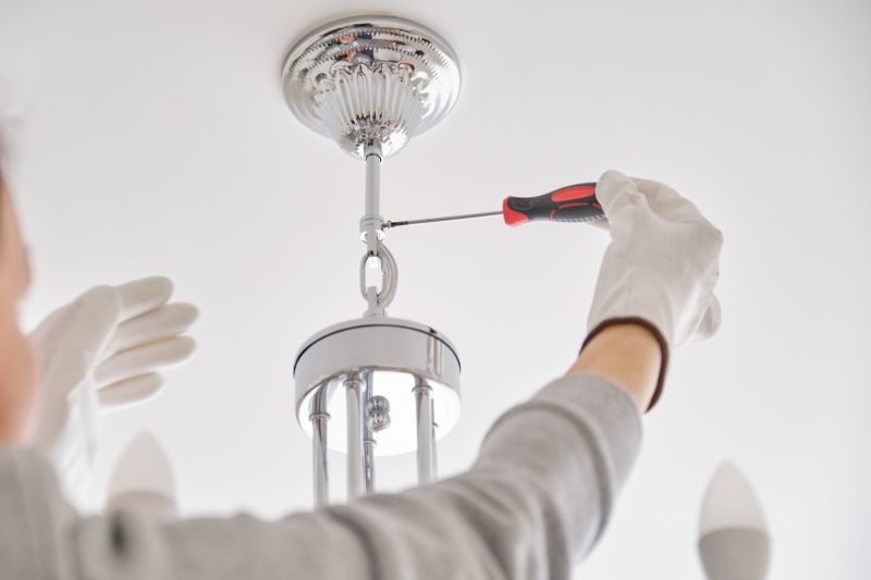 Hanging Light Installation in Alpharetta, GA