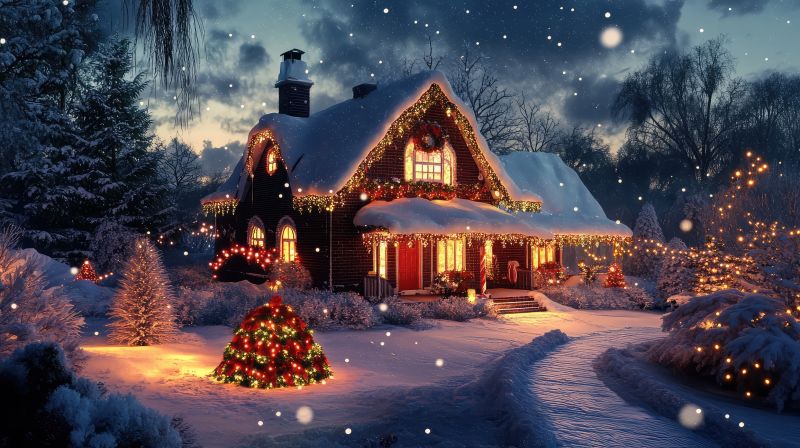 Holiday Lights Installation in Overland Park, KS