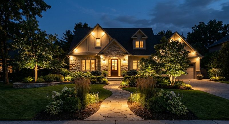 Landscape Lighting Installation in Denver, CO