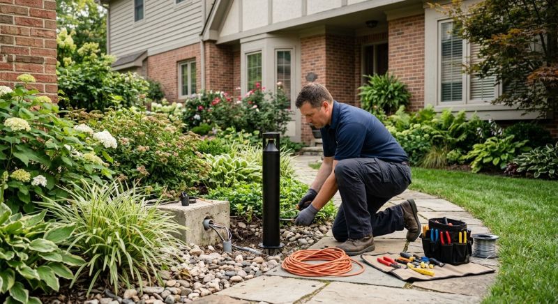 Terrace Lighting Installation in Denver County, CO